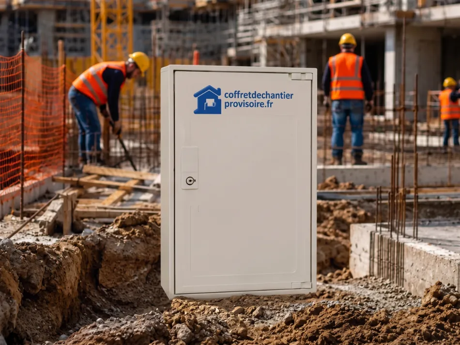 Coffret de chantier pour coffret seul